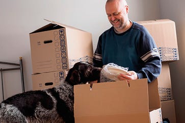 Moving house with pets