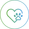 Heart and Paw Icon