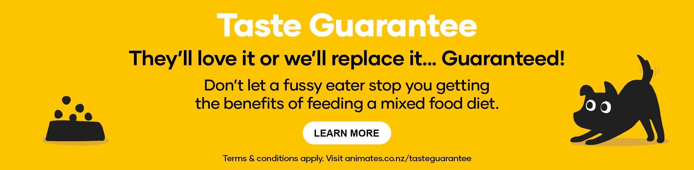 Taste Guarantee | They'll love it or we'll replace it... Guaranteed!